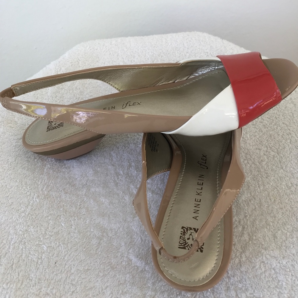Anne Klein iFlex Patent Leather Flats.